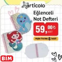 ARTİCOLO EĞLENCELİ NOT DEFTERİ ARTİCOLO EĞLENCELİ NOT DEFTERİ